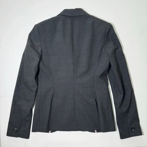 Banana Republic Gray Striped Blazer - Picture 2 of 8